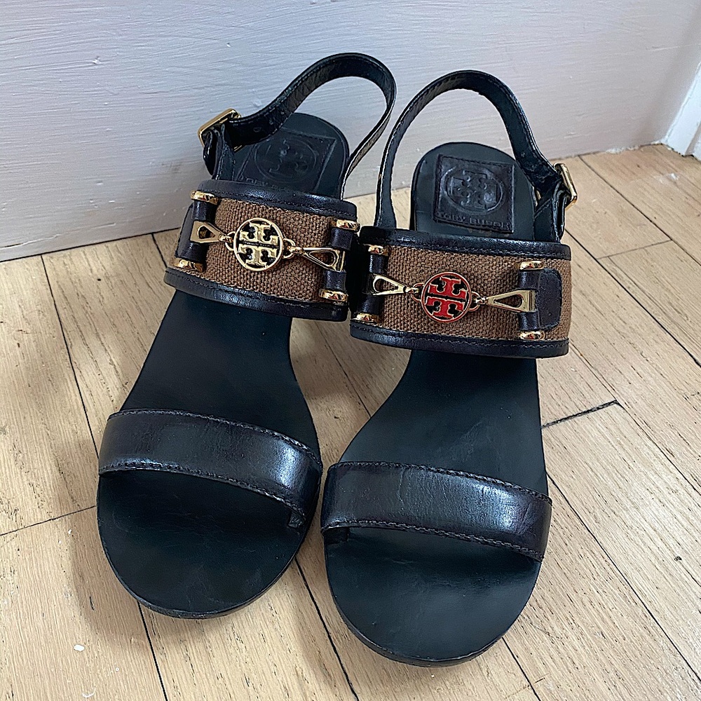 Tory Burch Block Heel Sandals